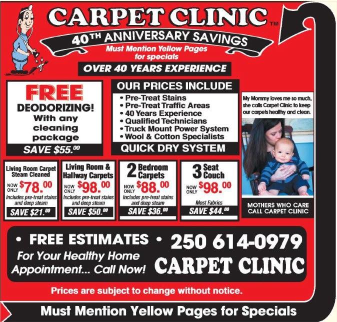 Carpet Clinic Steam Cleaning