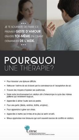 Marie-Josee Boivin, Tra, Therapie En Relation D'aide MD