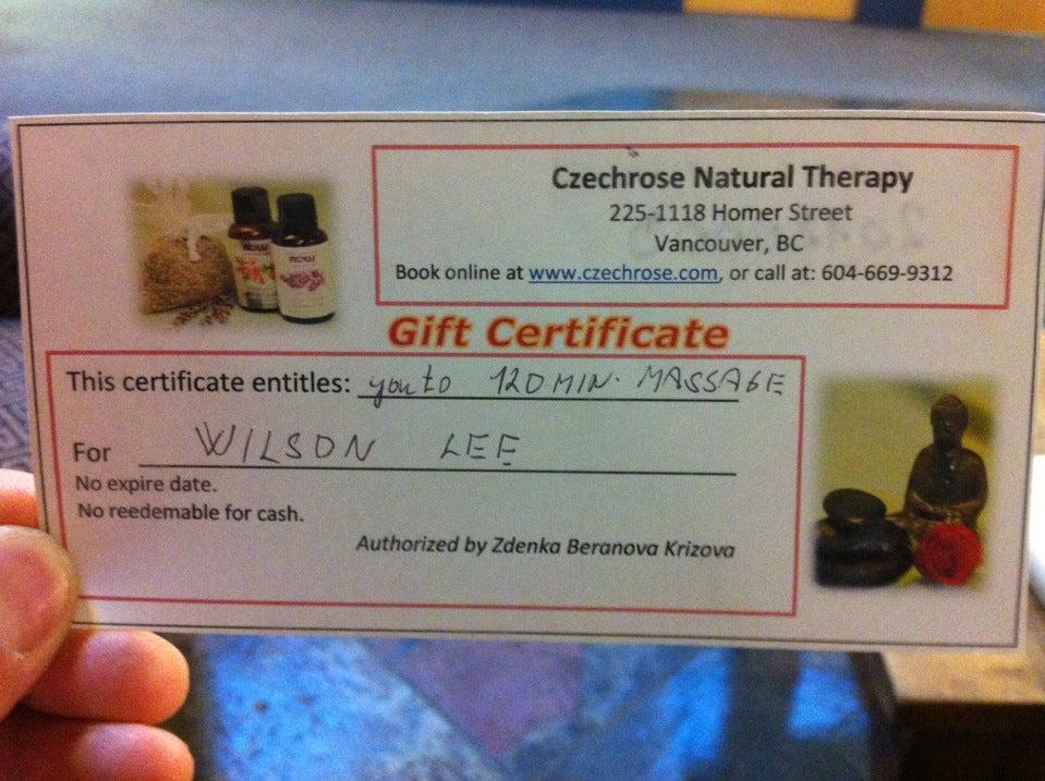 Czechrose Natural Therapy