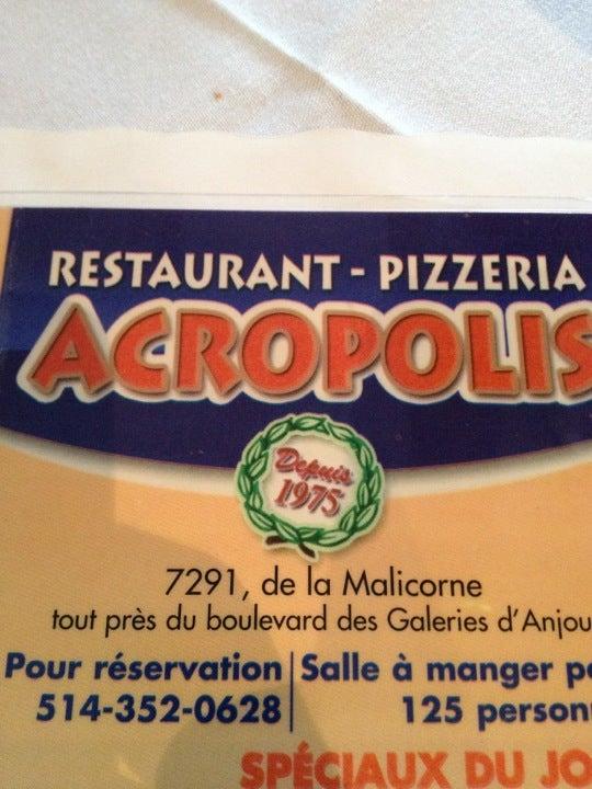 Acropolis Pizzeria & Restaurant