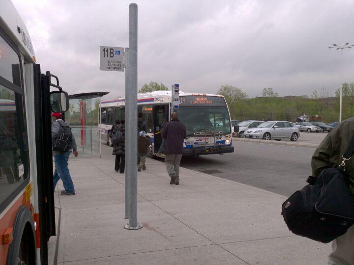 Westwood Square Bus Terminal Platform K