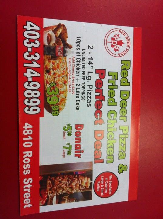 Red Deer Pizza & Fried Chicken