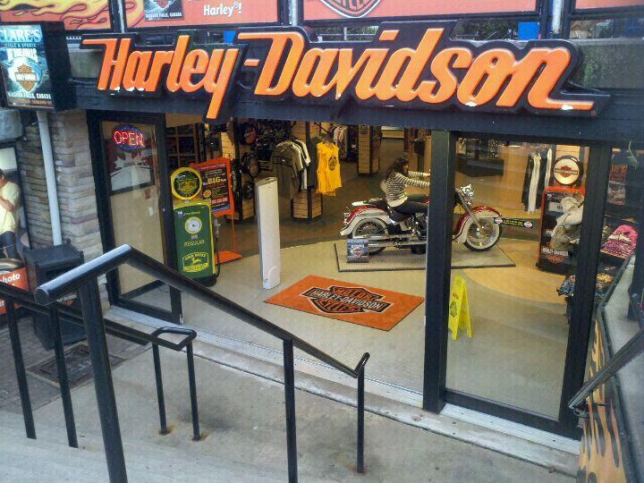 Clare's Harley-Davidson at the Falls