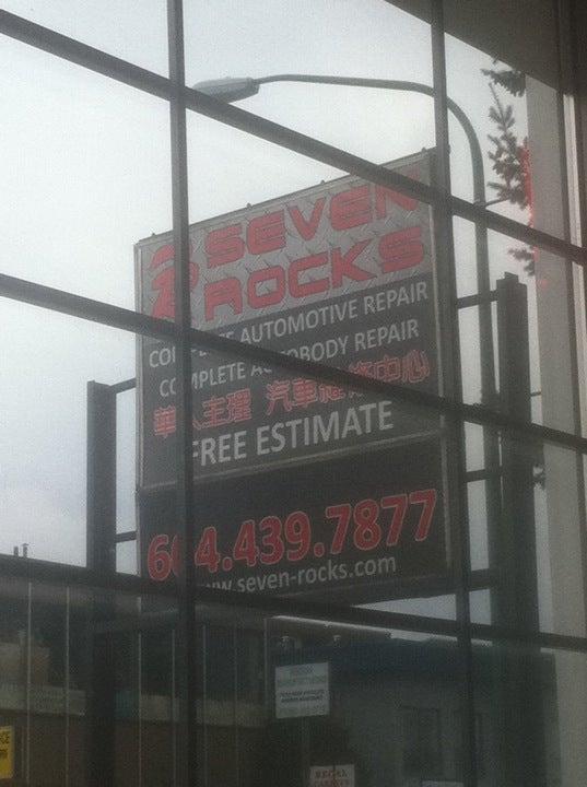 Seven Rocks Automotive Inc