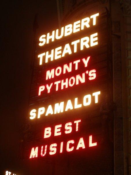 Monty Python's Spamalot, Broadway