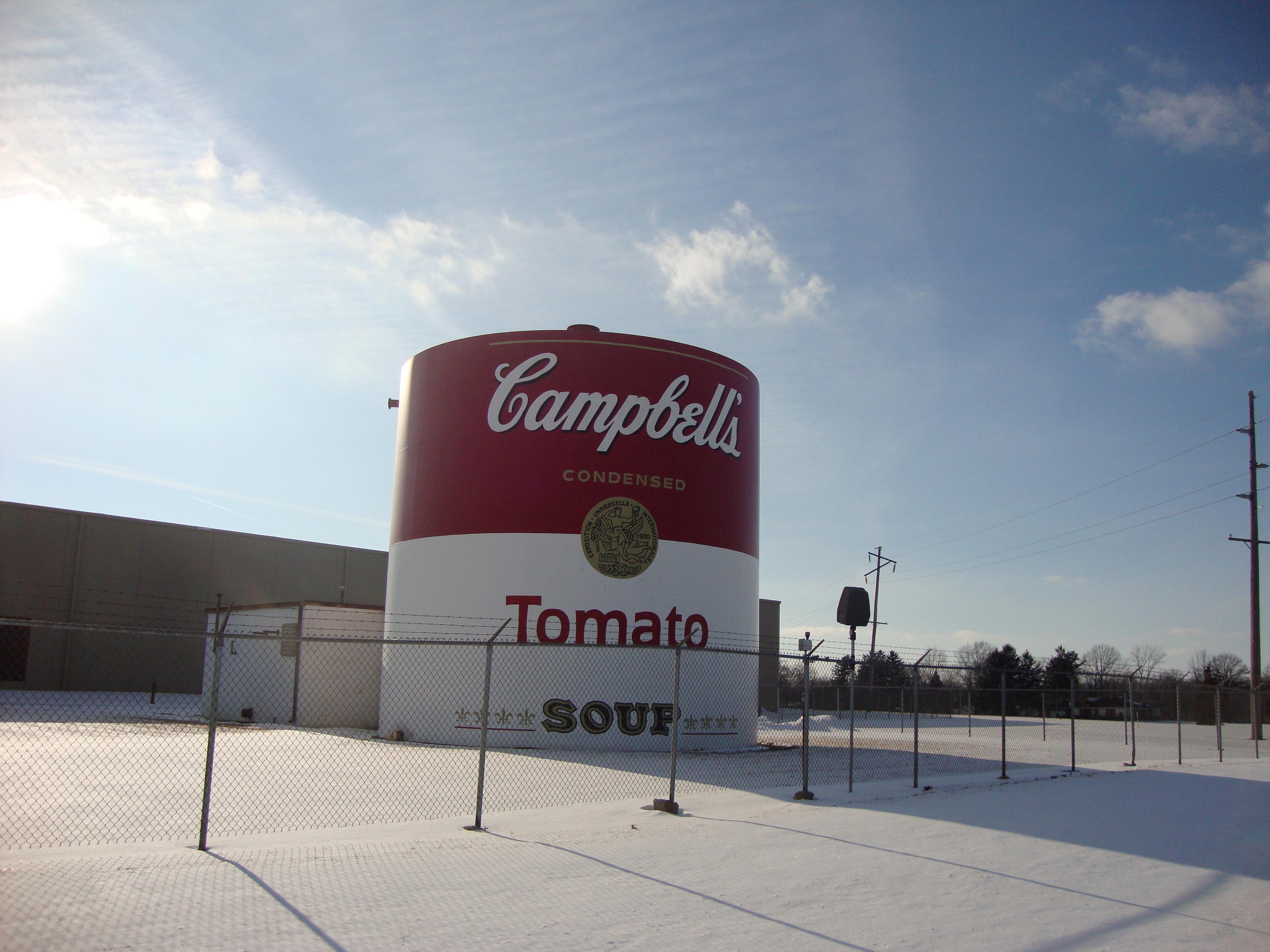 Campbell's Soup Supply Co - Giant Tomato Soup Can