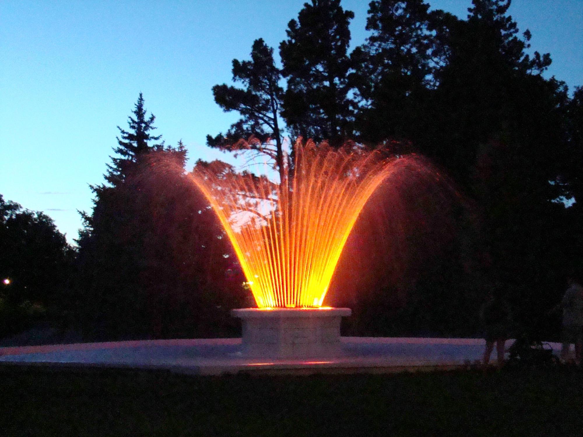 City of Alliance Central Park Fountain