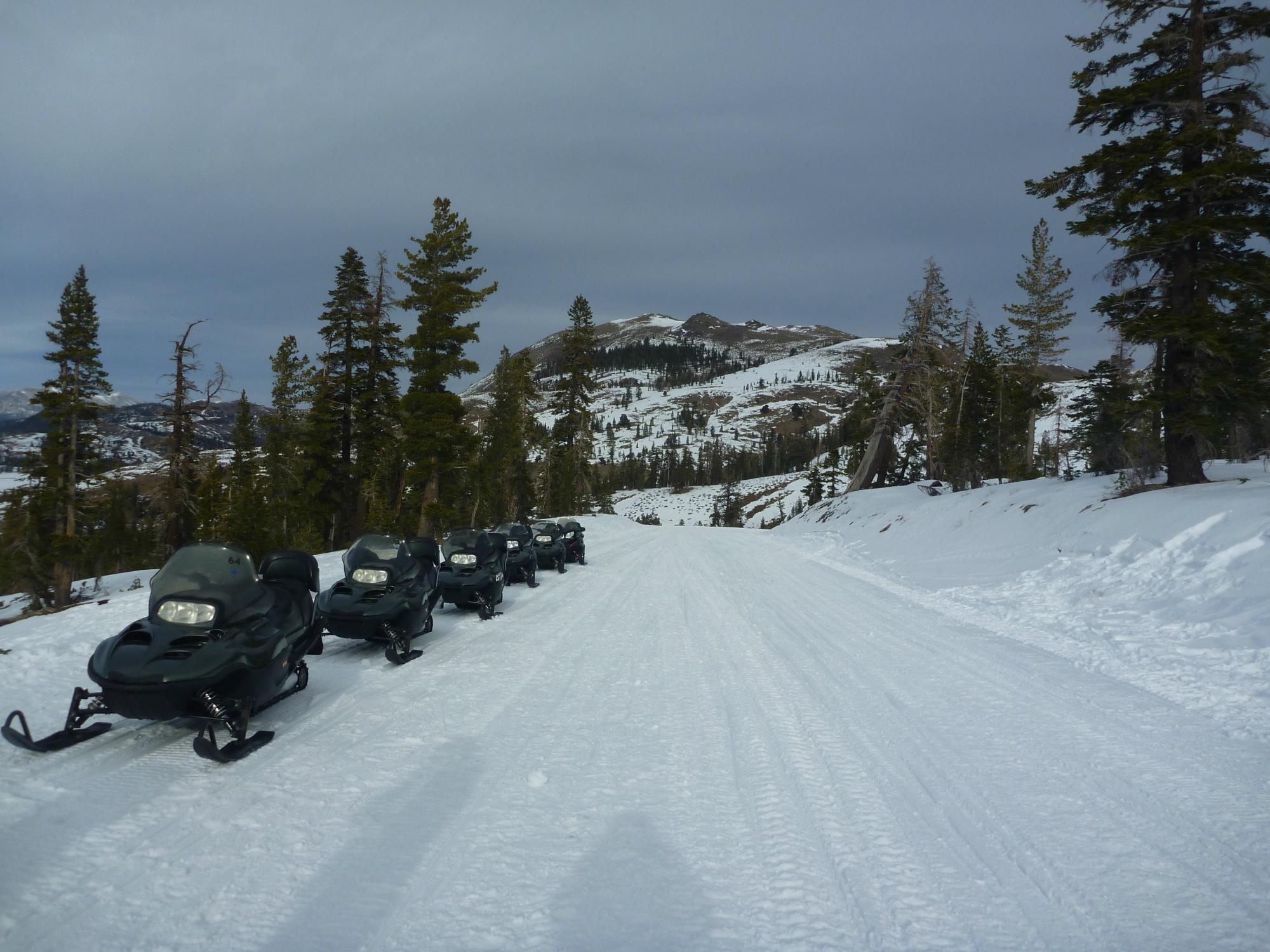 Lake Tahoe Snowmobile Tours