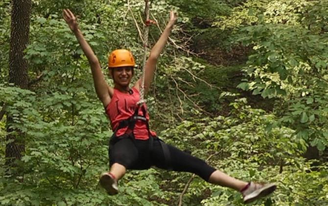 Adventureworks Zipline Forest at Fontanel