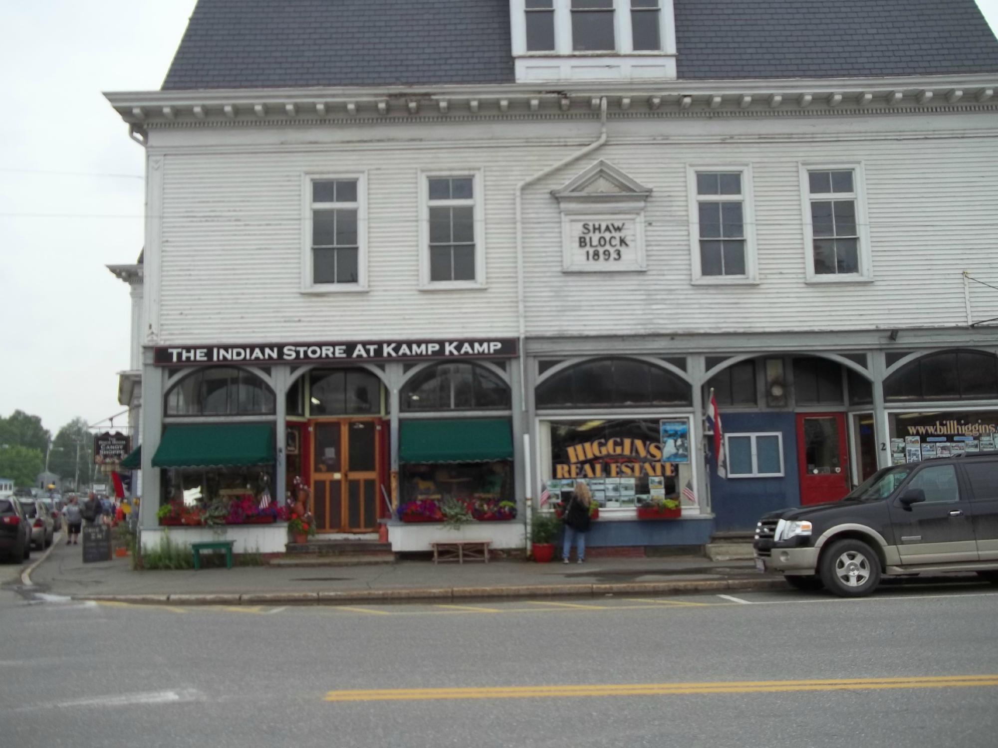 Moosehead Lake Indian Store