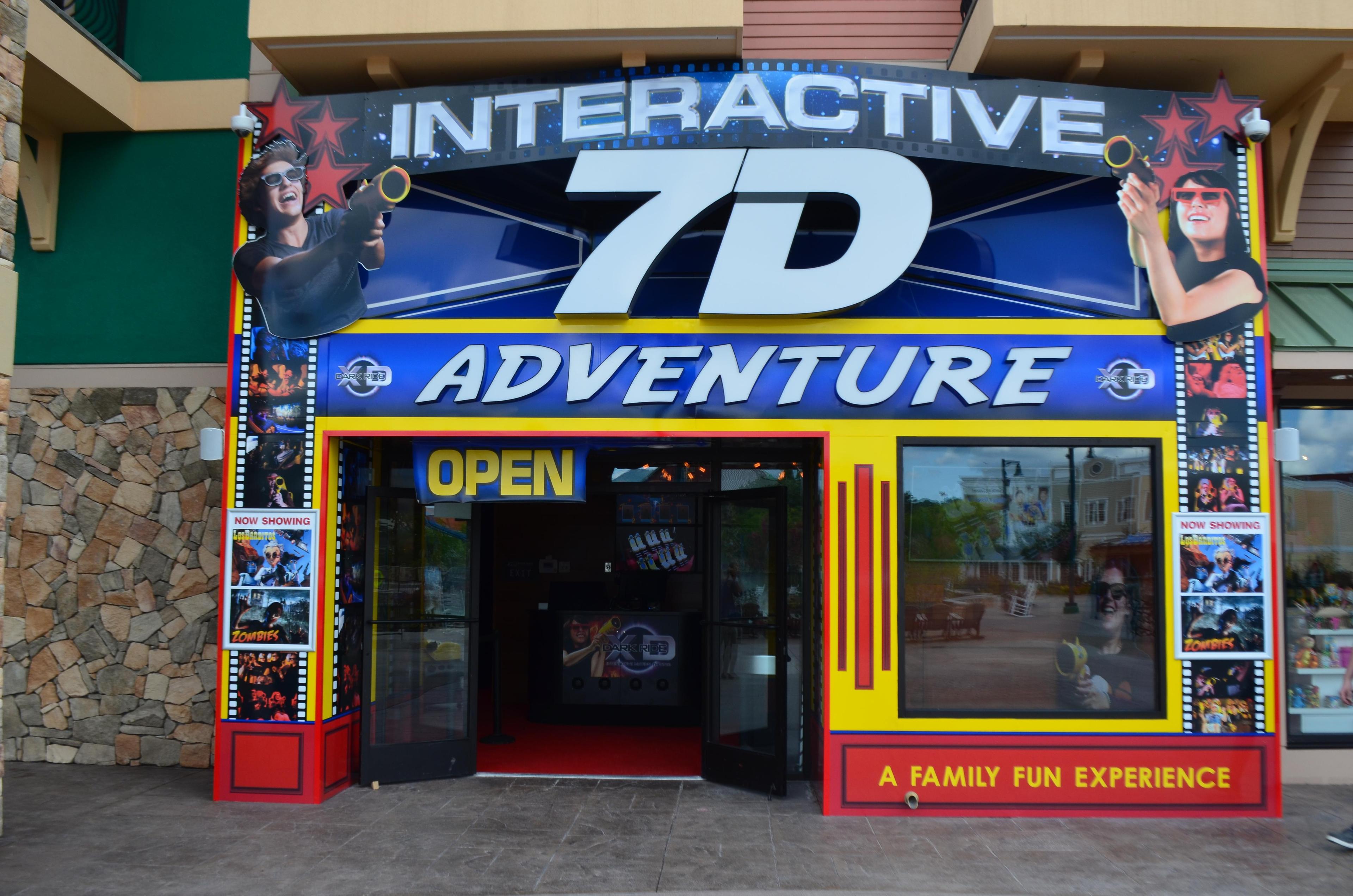 7D Dark Ride Adventure Pigeon Forge