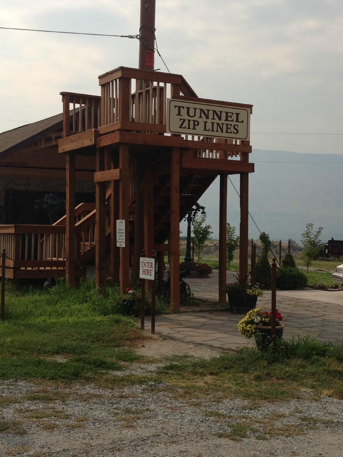 Tunnel Zipline