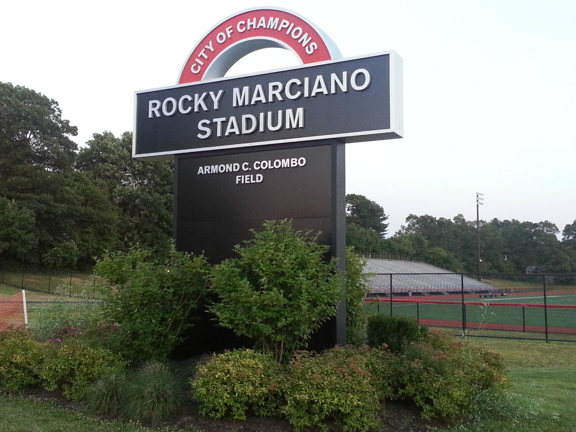 Rocky Marciano Statue at Champions Park