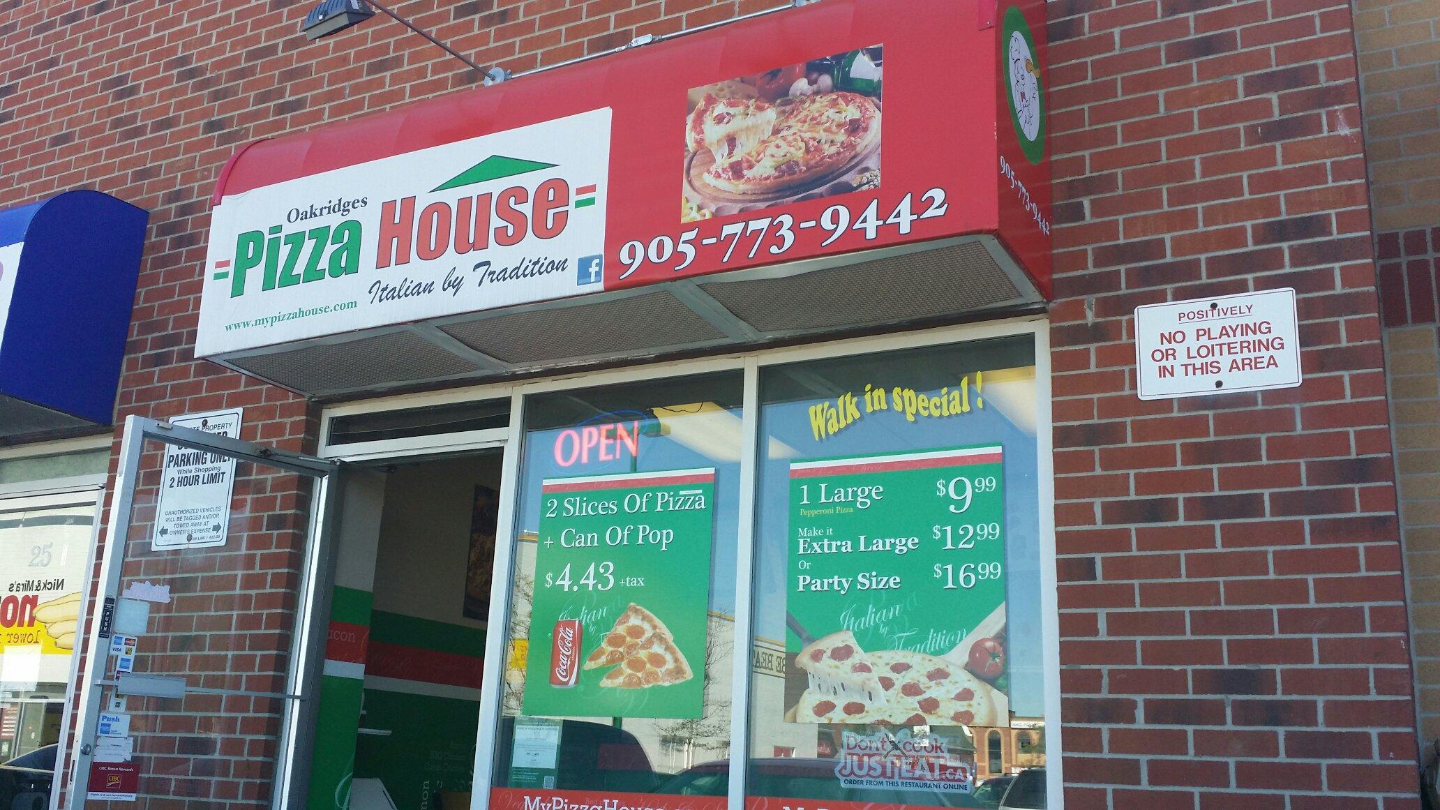 Oak ridges pizza house