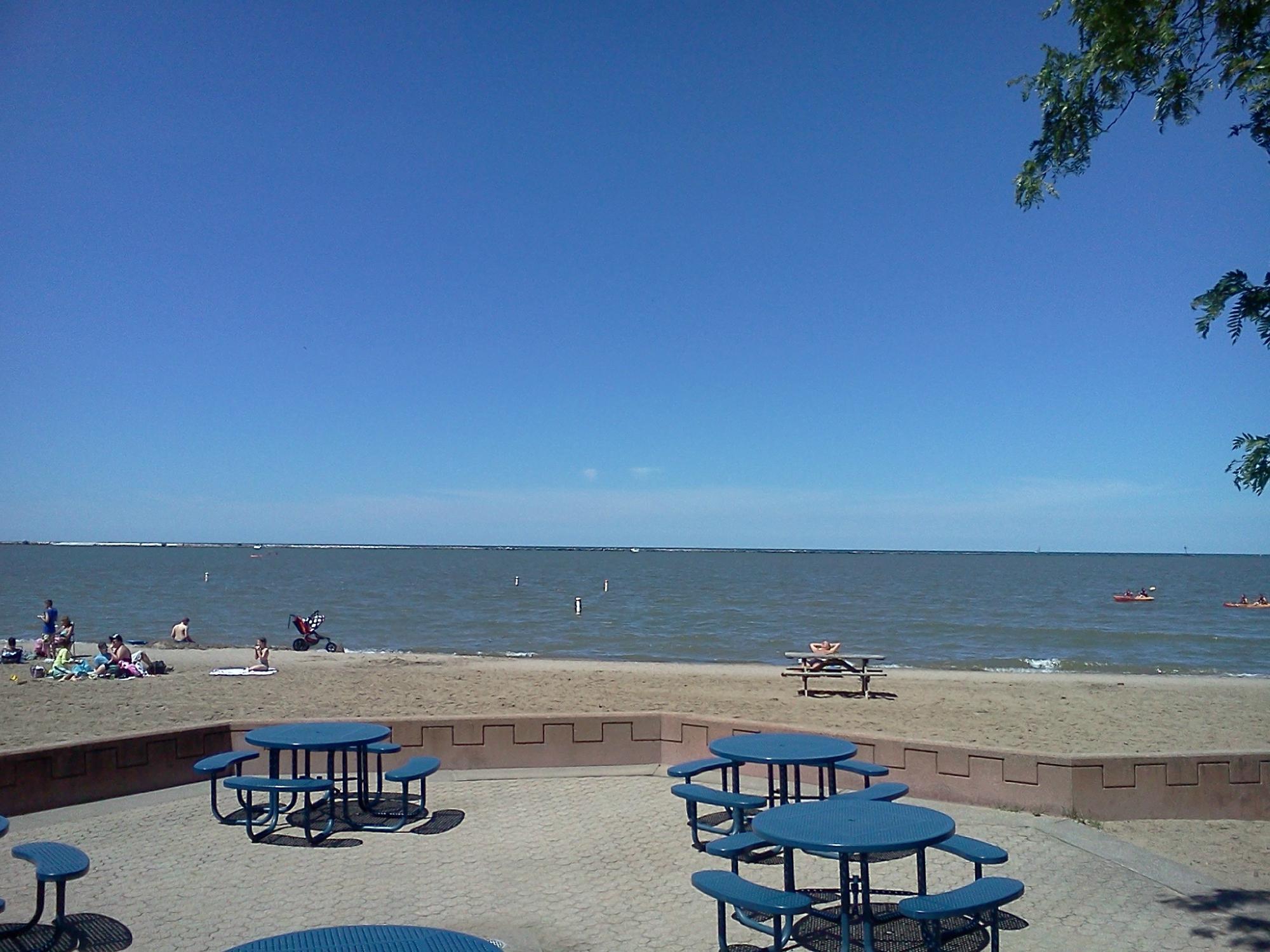 Fairport Harbor Lakefront Park Beach