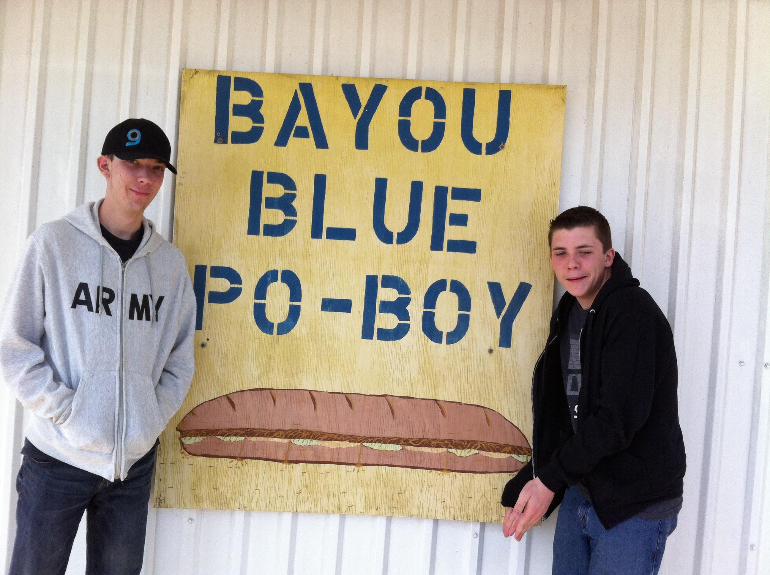 Bayou Blue PO Boys