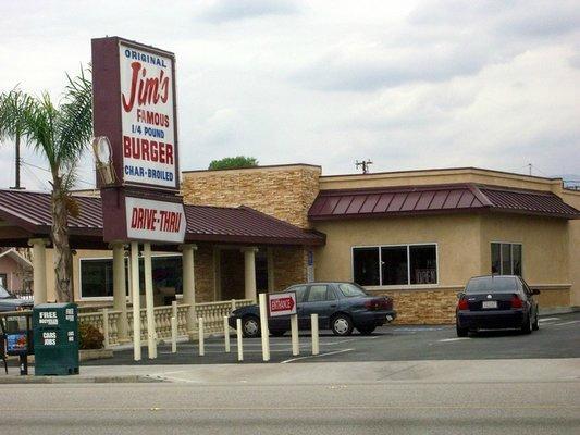 Jim's Famous Quarterpound Burger