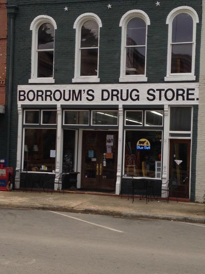 Borroum's Drug Store Soda Fountain