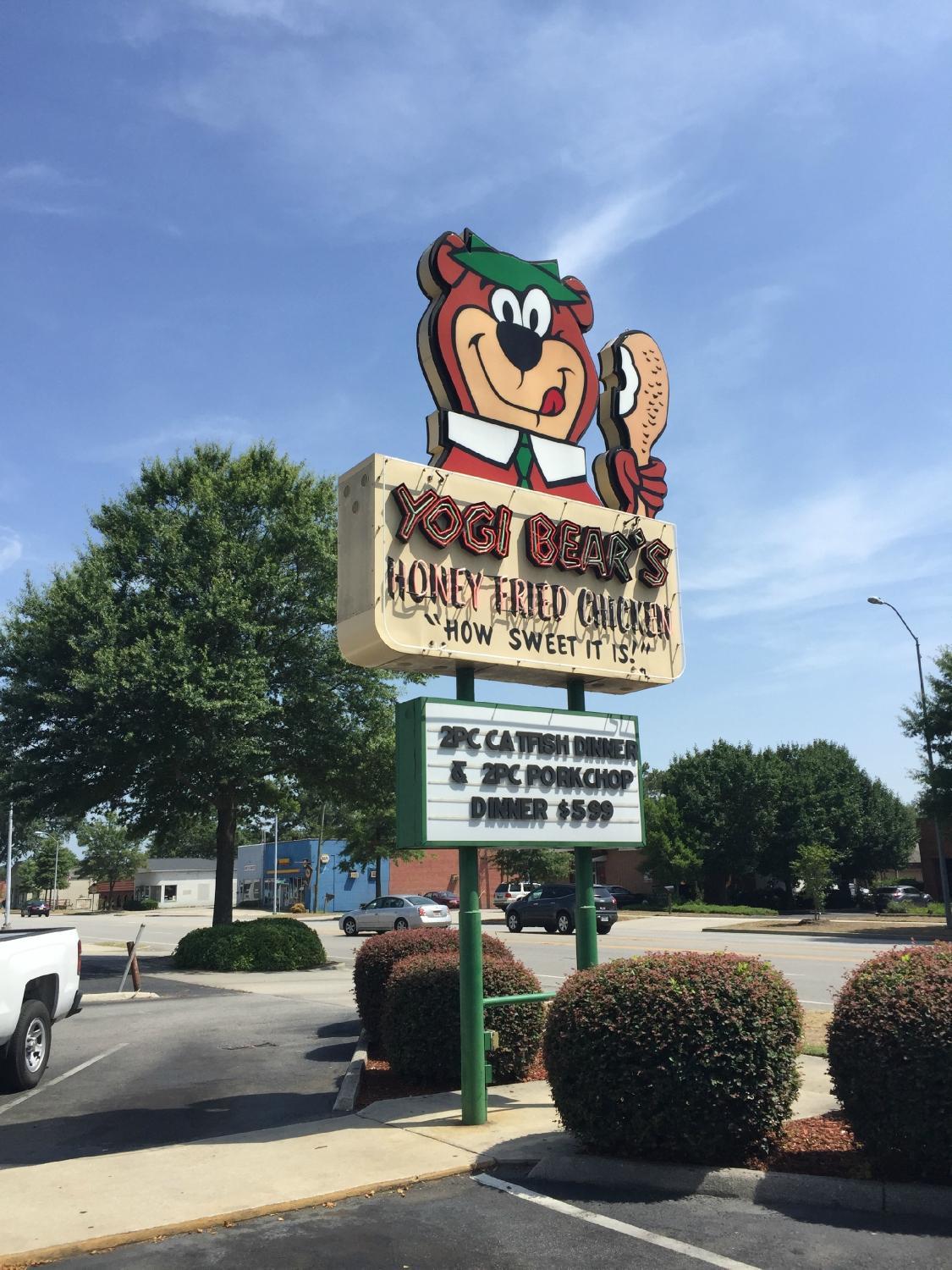 Yogi Bear Honey Fried Chicken