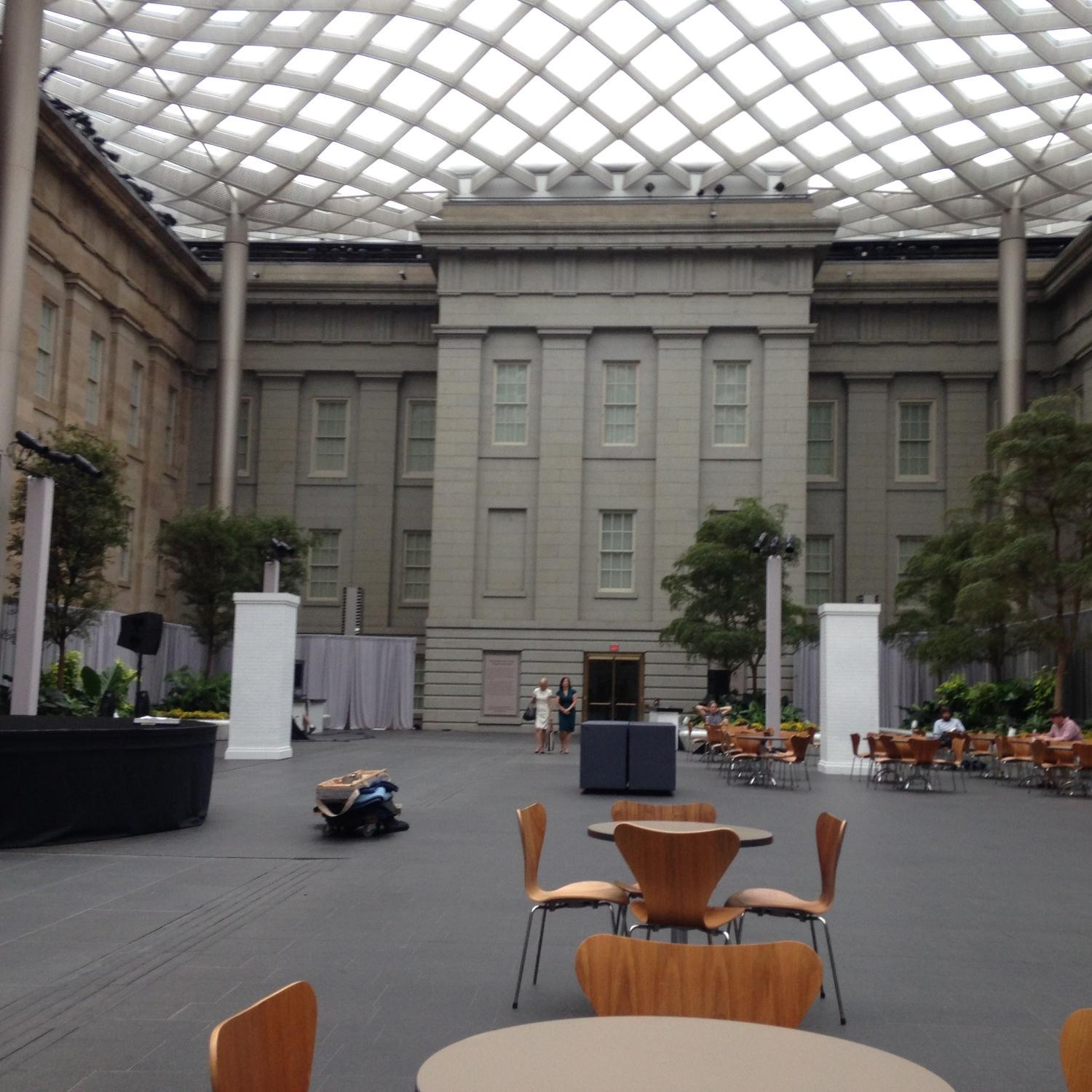 Courtyard Cafe at the National Portrait Gallery