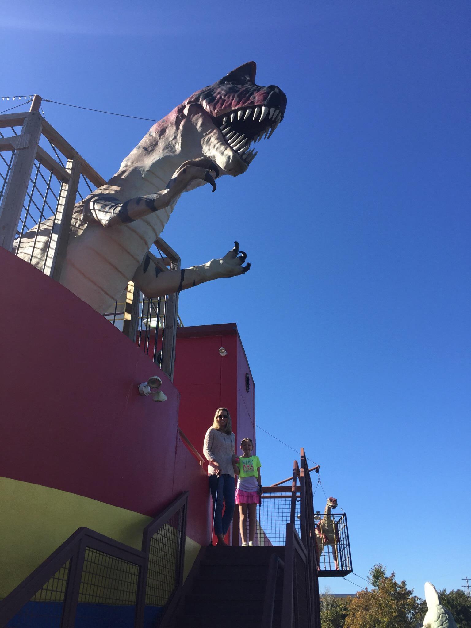 Professor Hacker's Dinosaur Adventure Golf