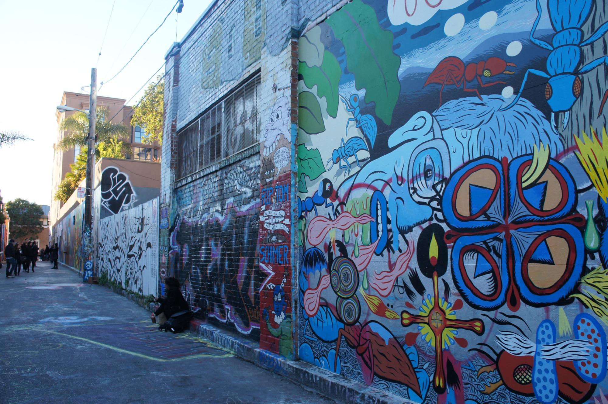 Clarion Alley Murals