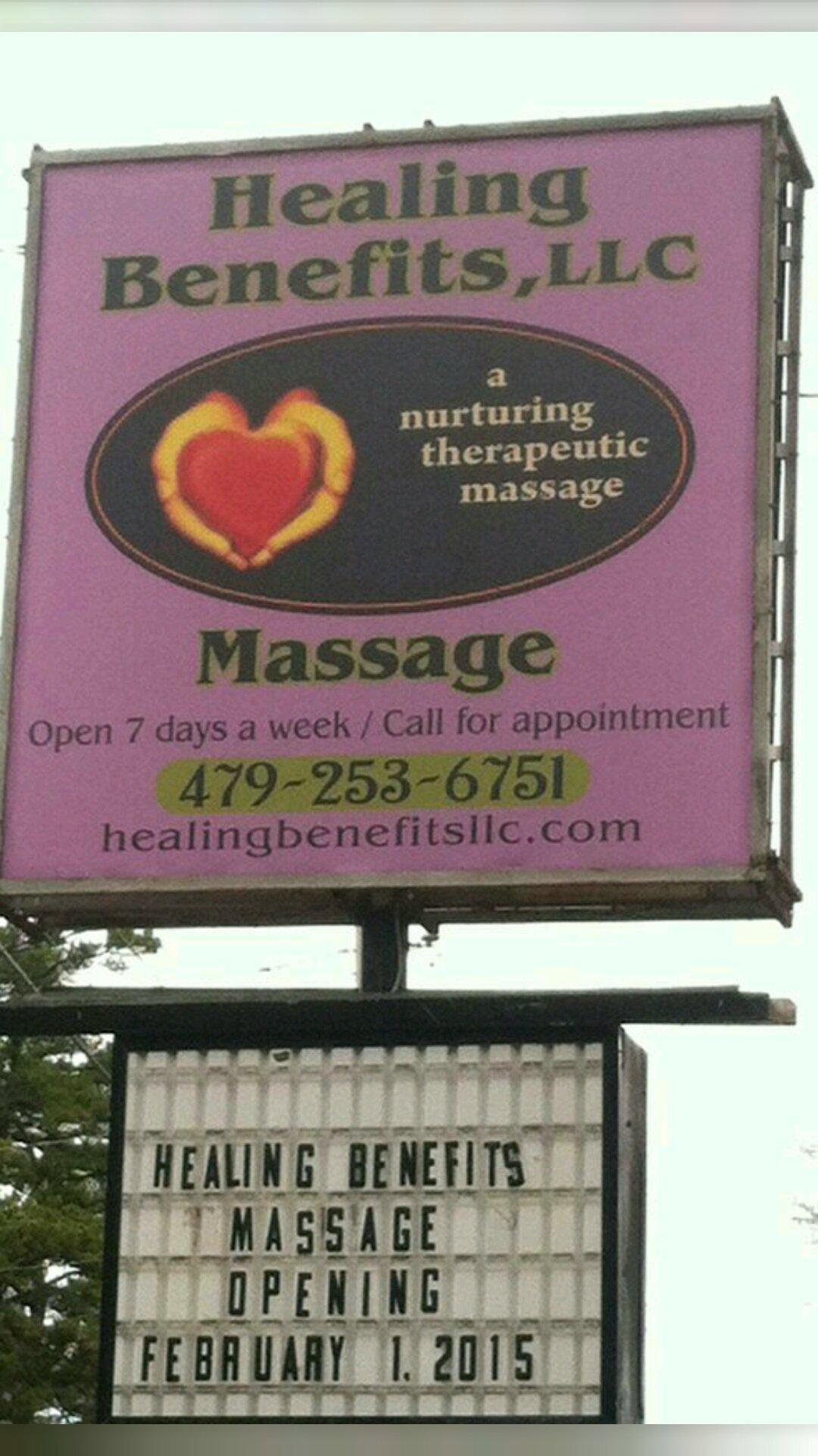 Healing Benefits Massage Therapy