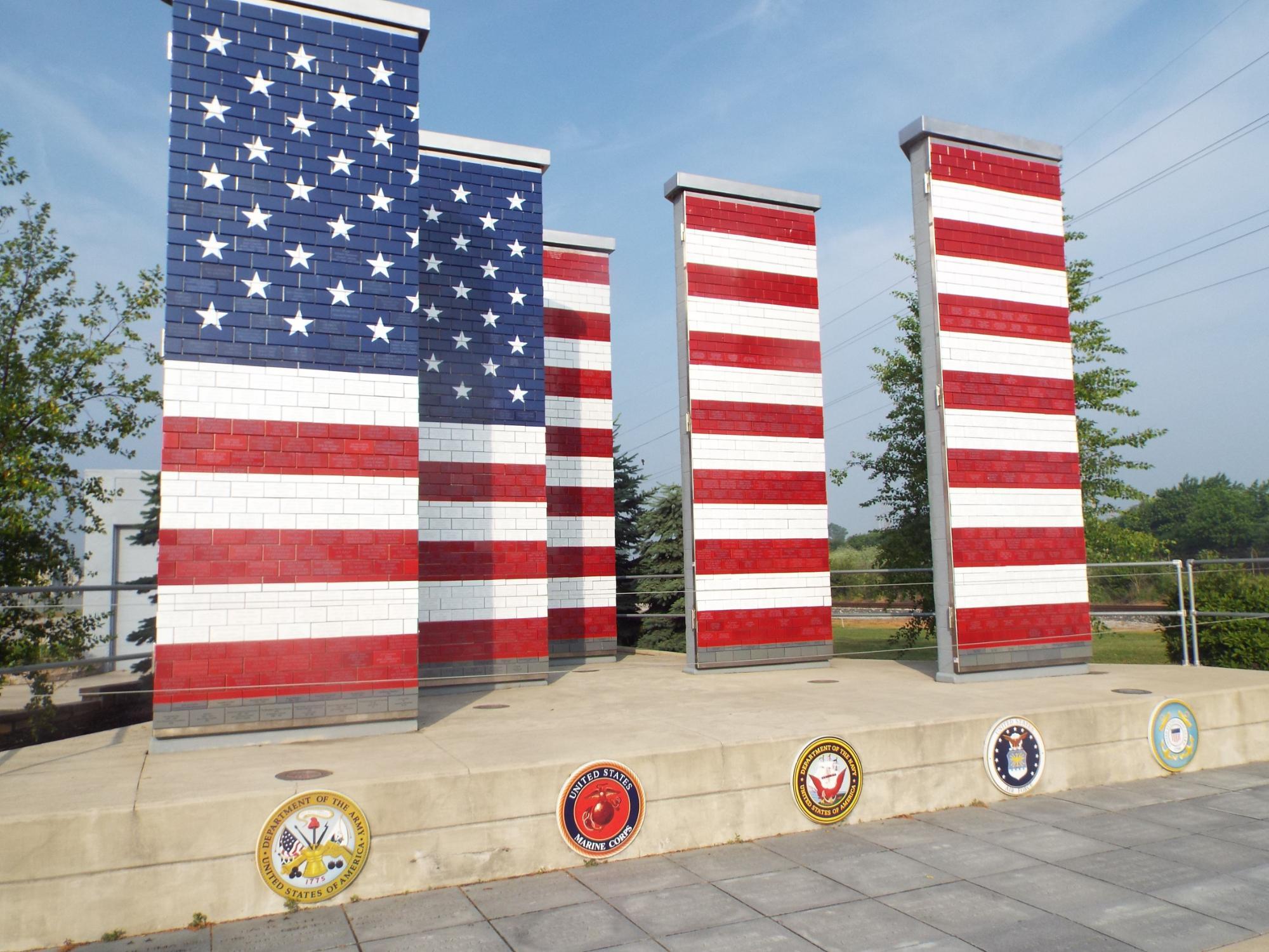 Veterans Freedom Flag Monument