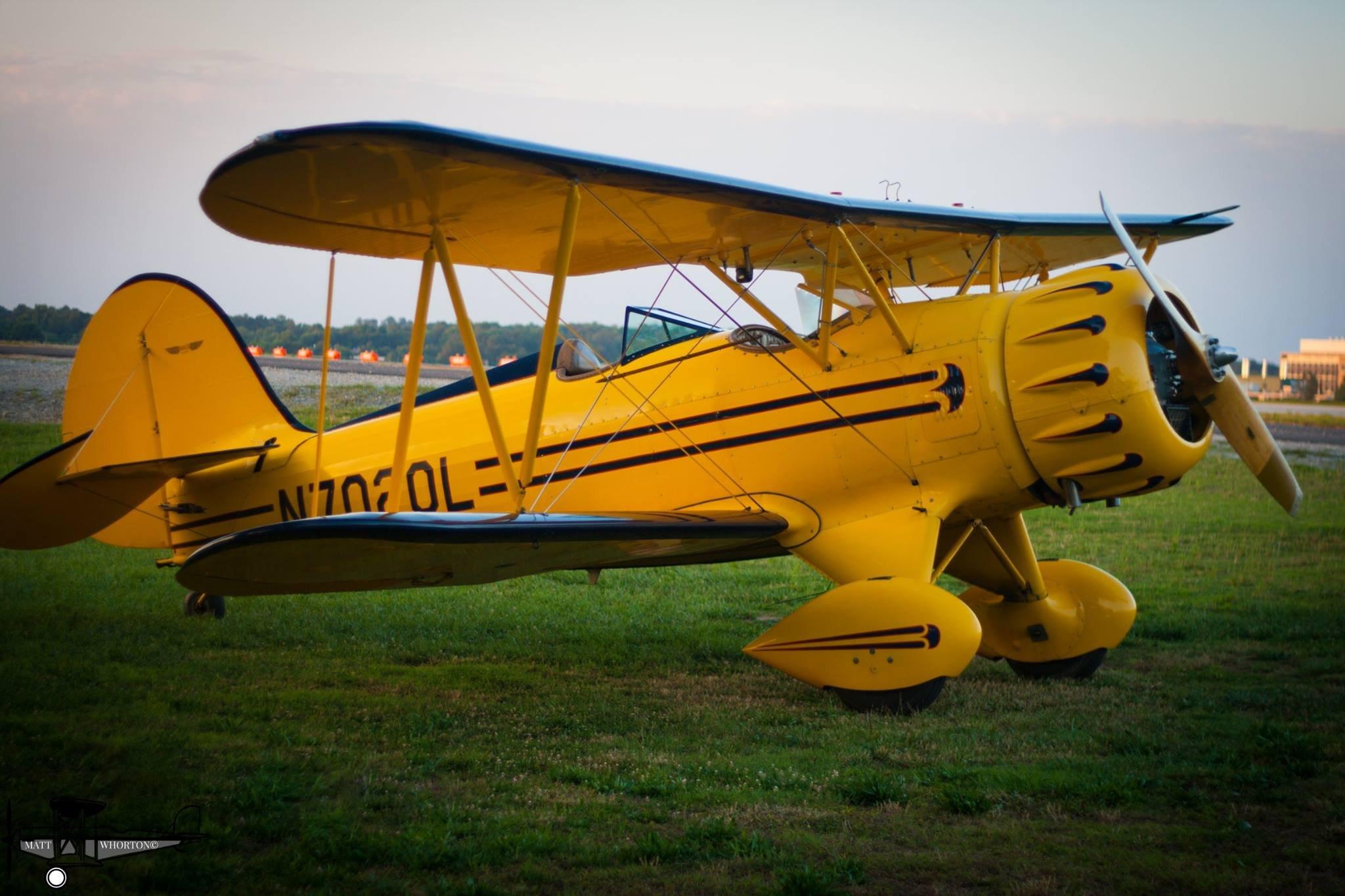 Biplane Rides Over Atlanta