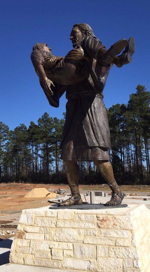 Footprints in the Sand Monument