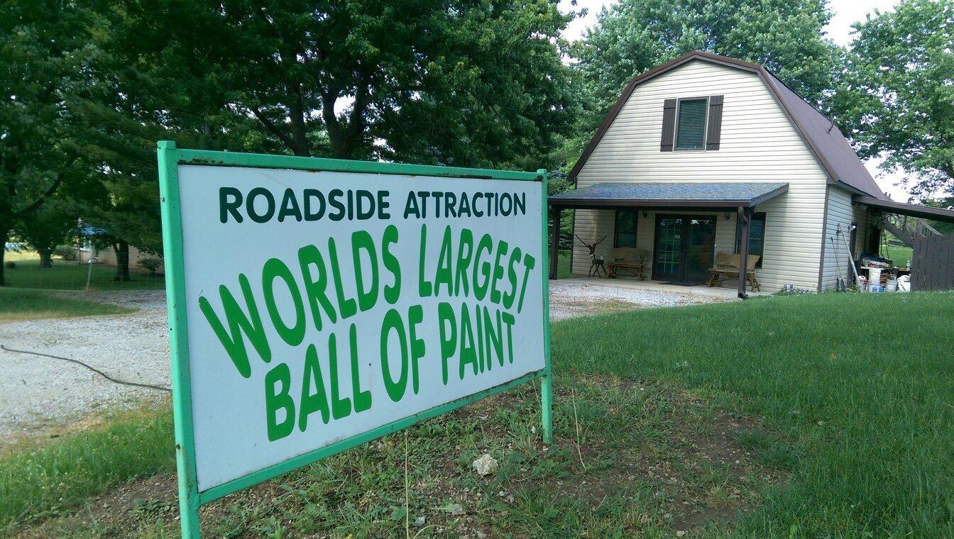 World's Largest Ball of Paint