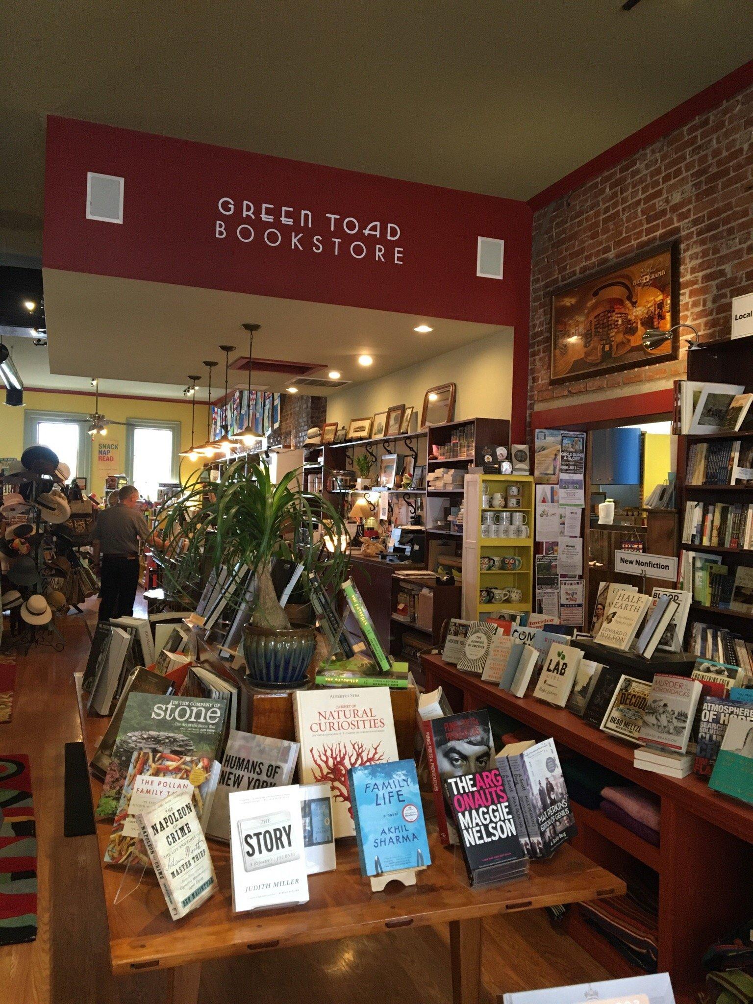 The Green Toad Bookstore