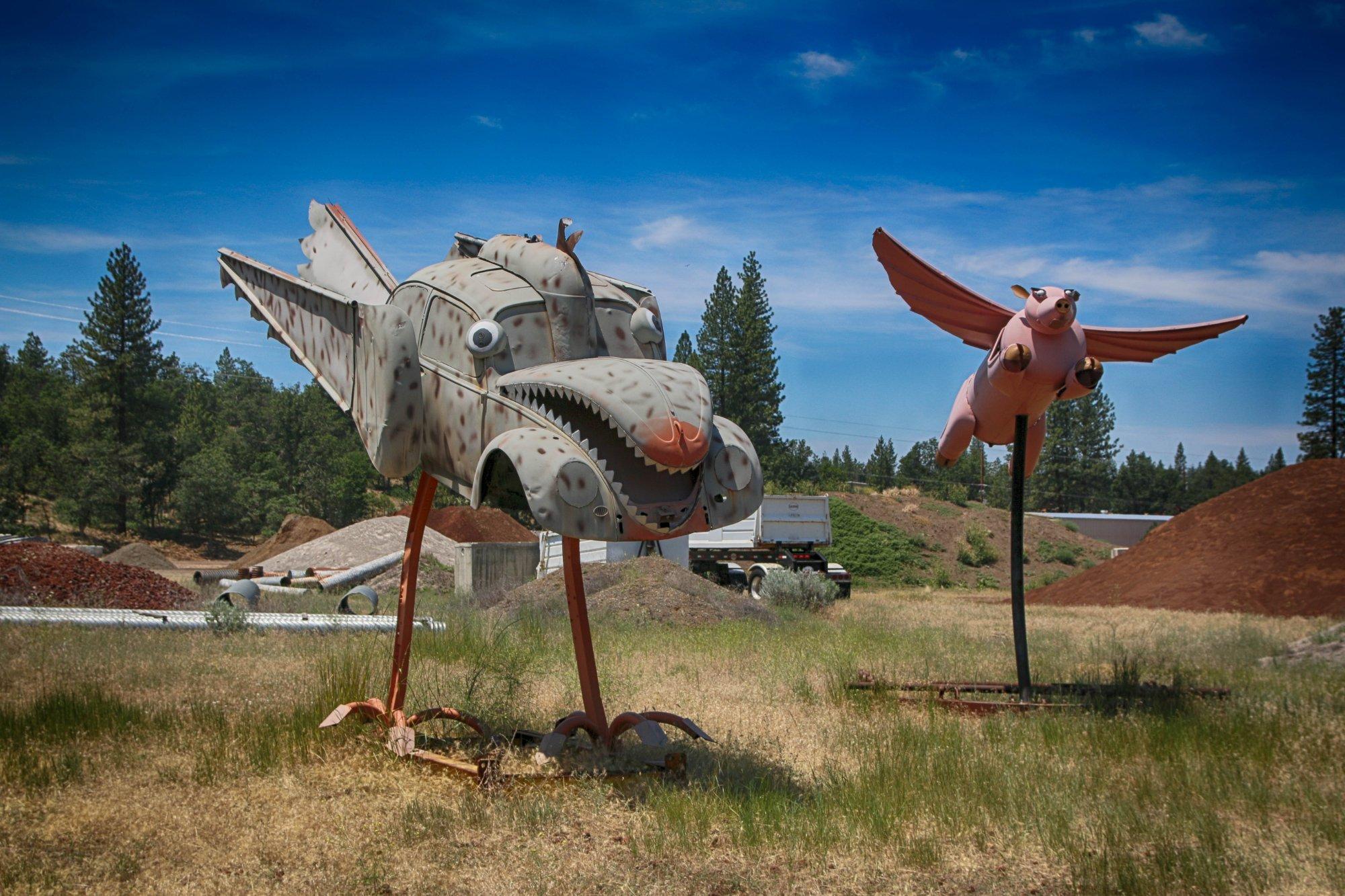 Large Junk Sculptures