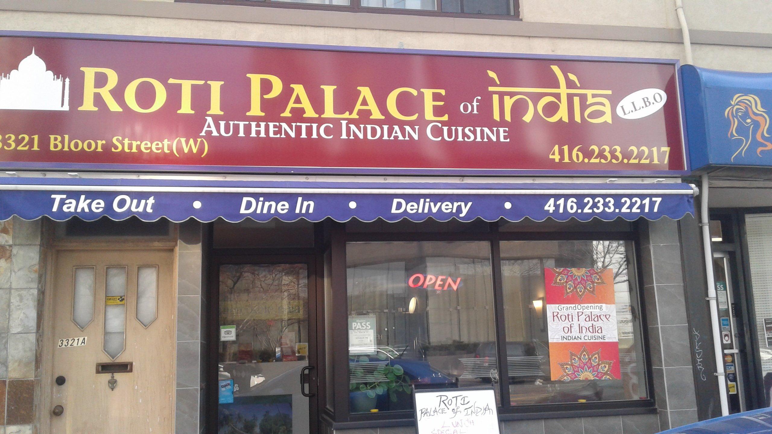 Roti Palace Of India