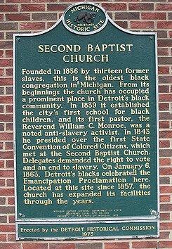 Second Baptist Church of Detroit