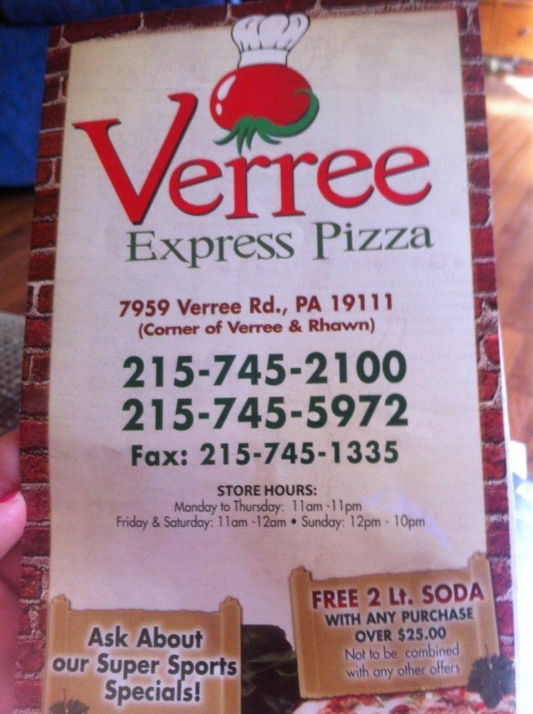 Verree Express Pizza