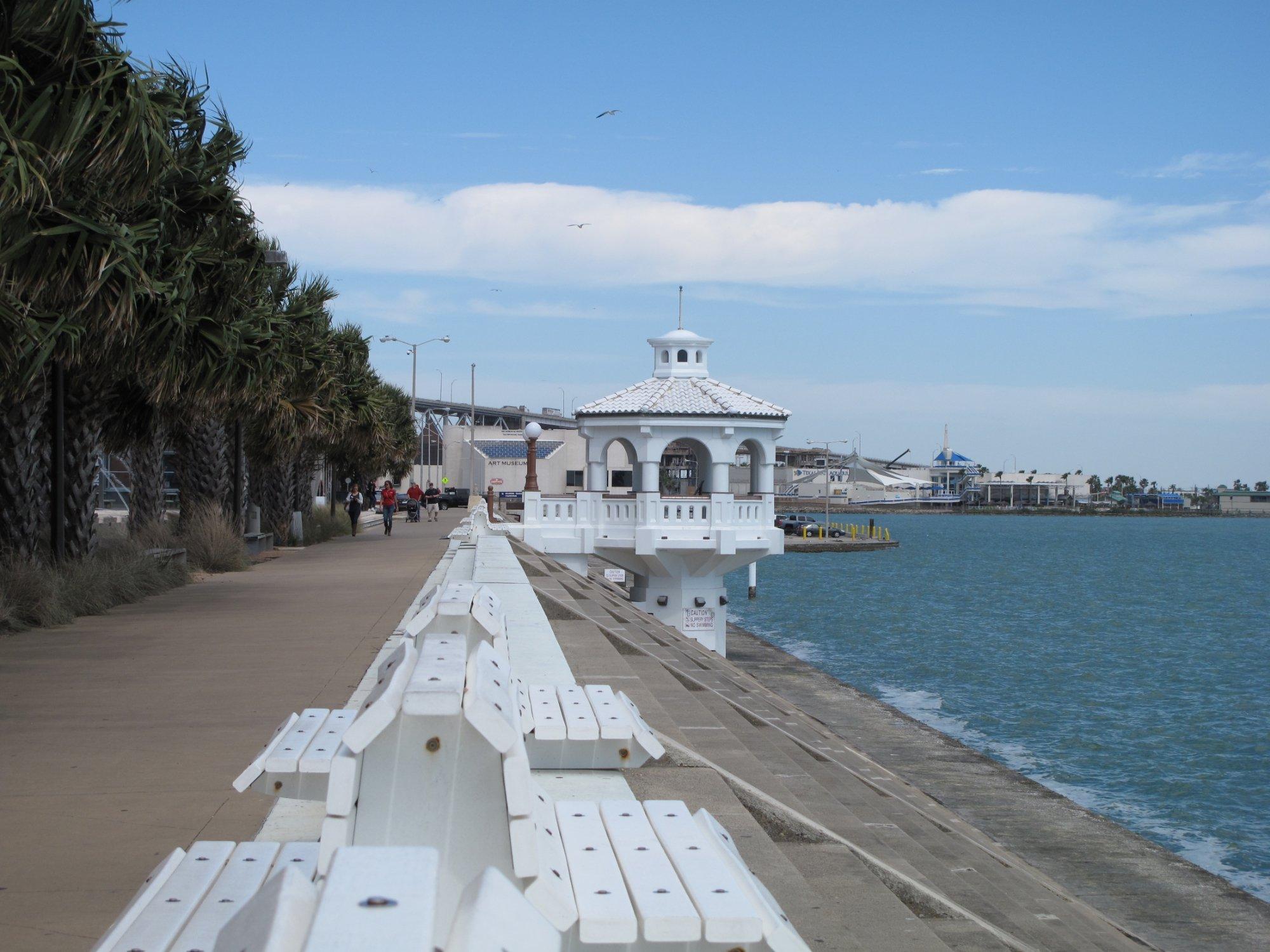 Corpus Christi Downtown Seawall