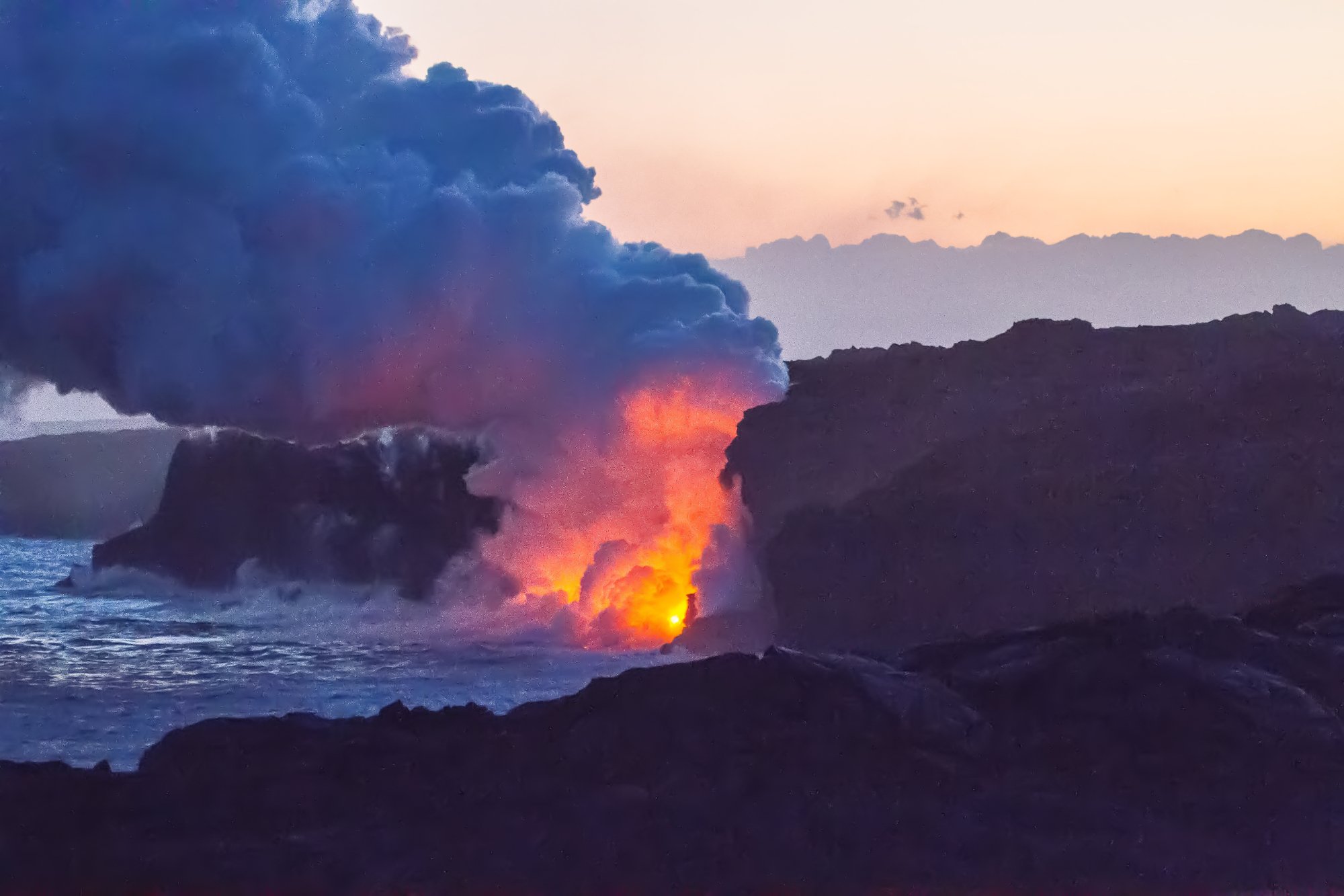 Lava Viewing Area