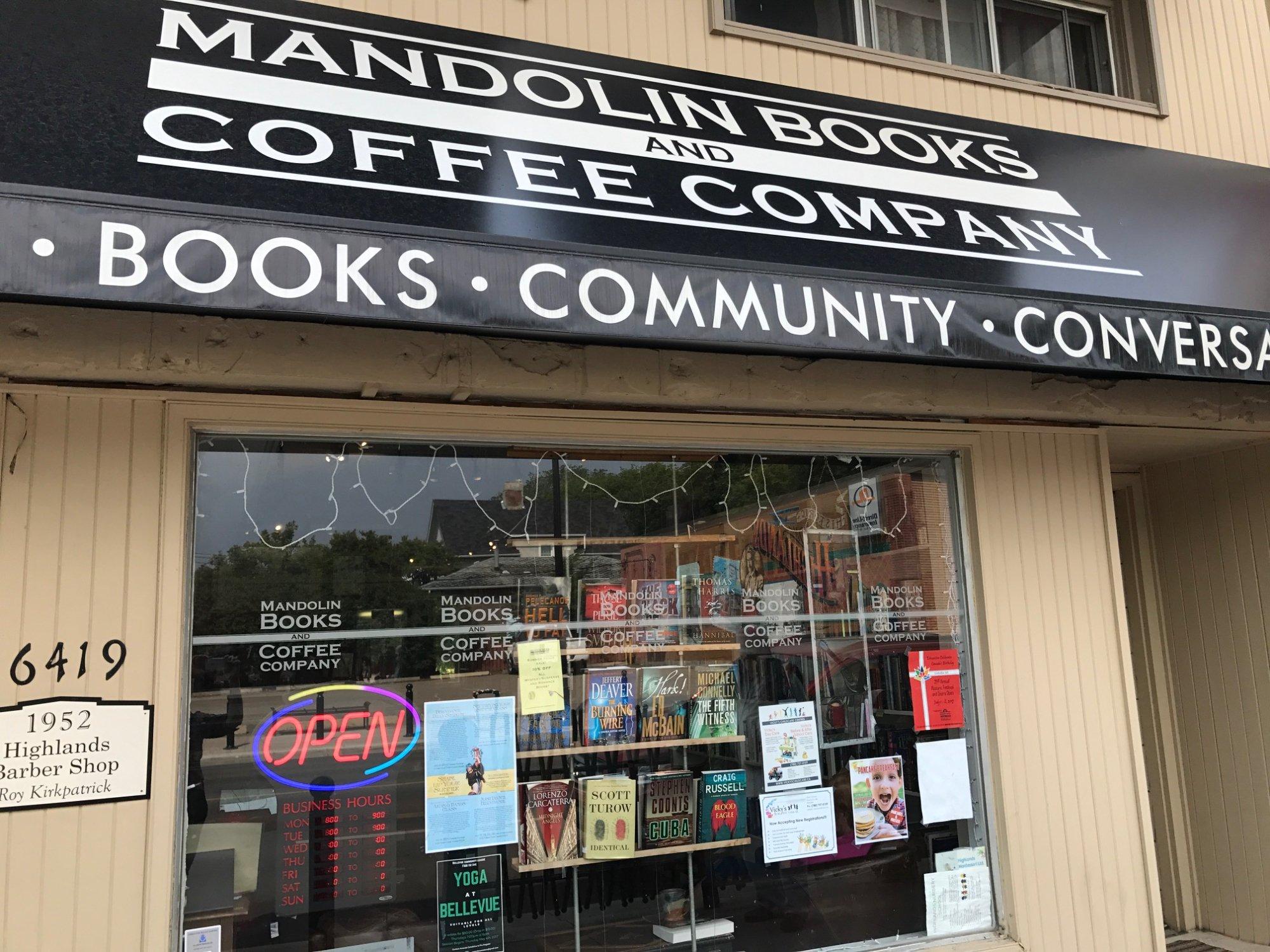 Mandolin Book and Coffee Co