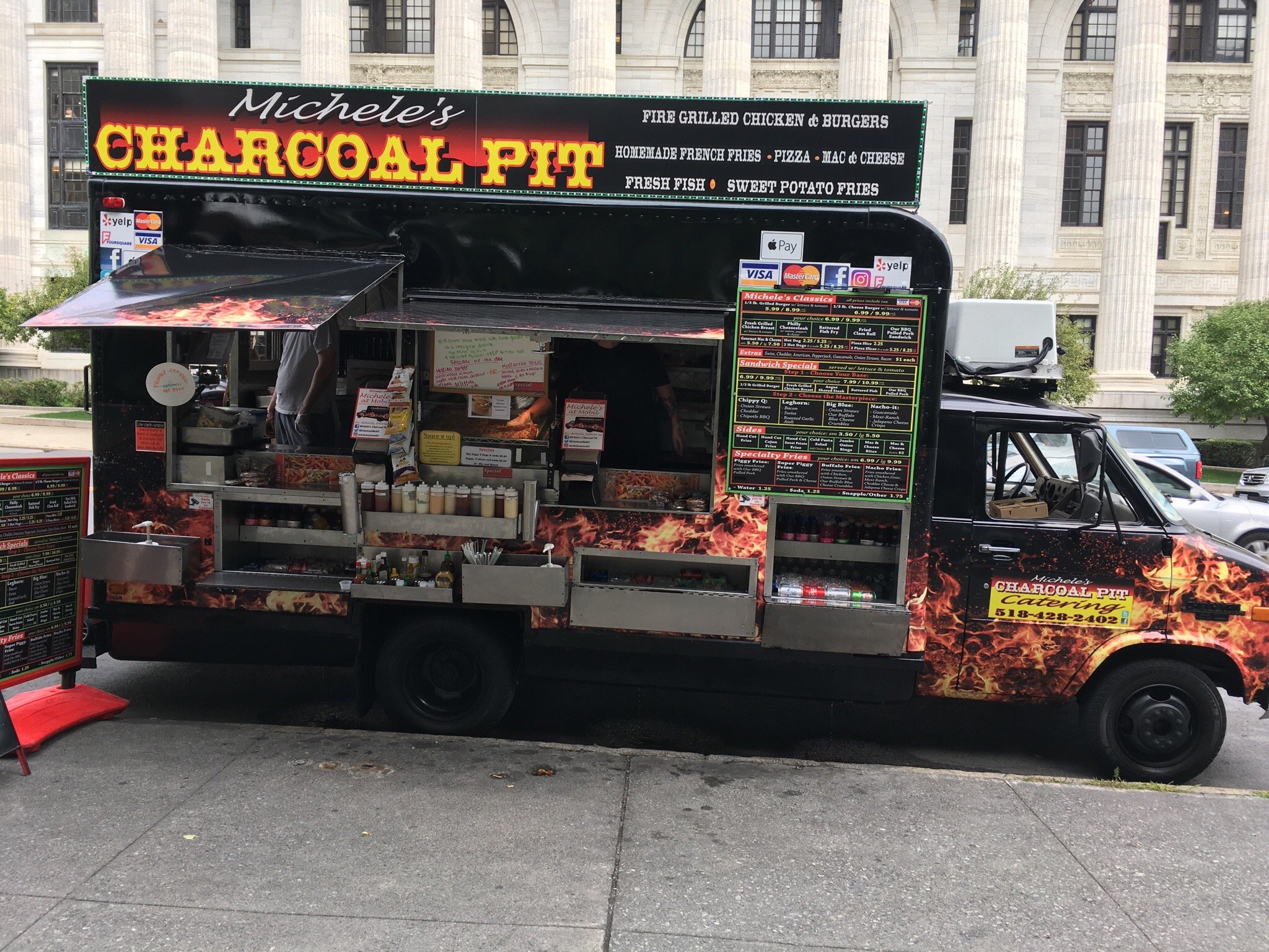 Michele's Charcoal Pit Food Truck