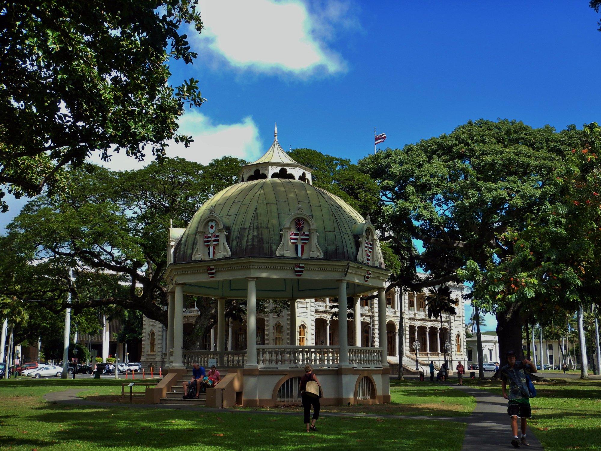 Iolani Bandstand