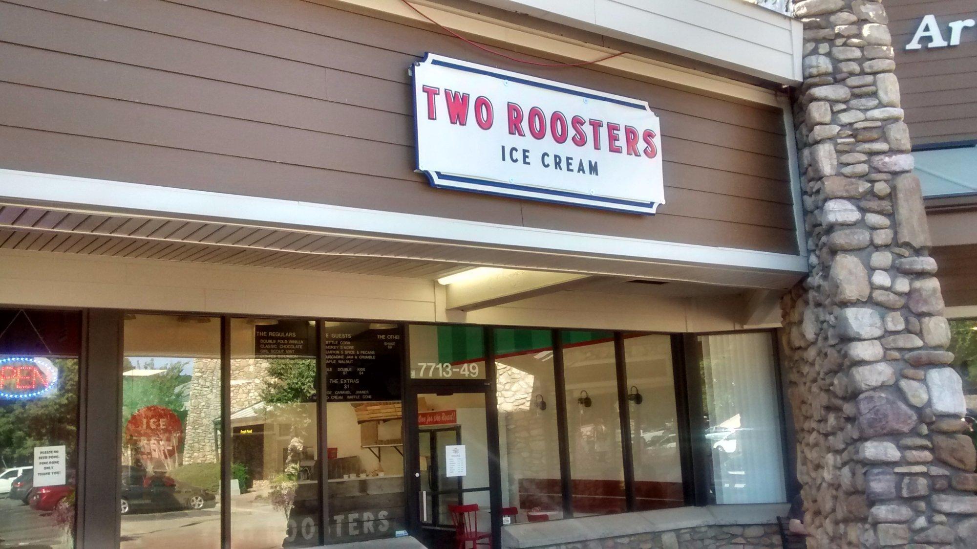 Two Roosters Ice Cream