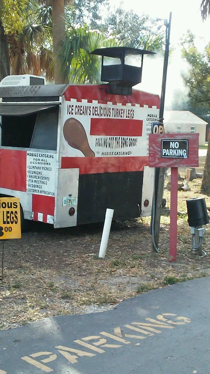 Ice Cream's Delicious Turkey Legs & BBQ