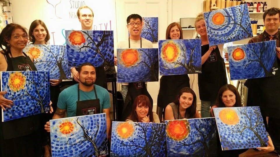 Paint & Sip Studio New York