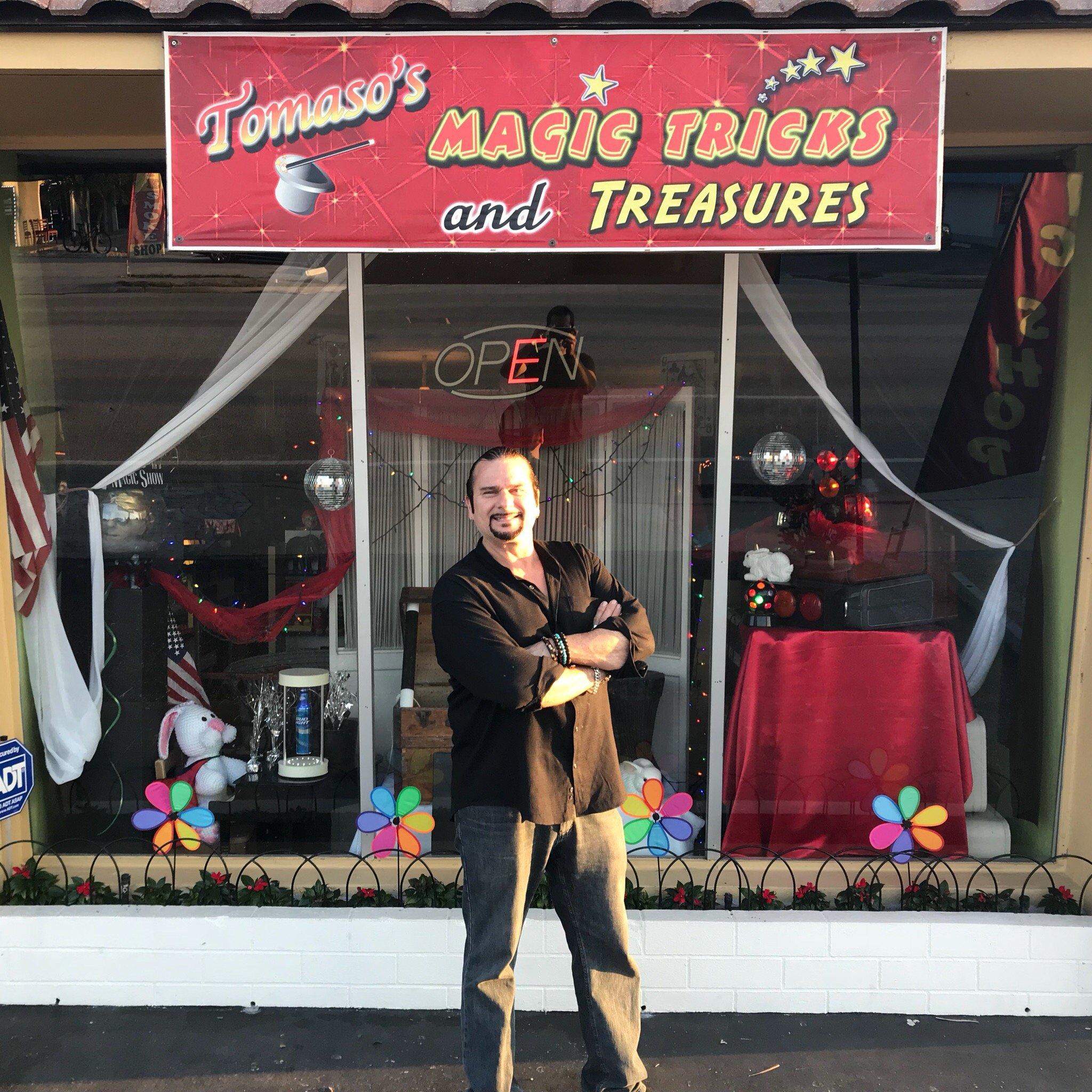 Tomaso's Magic Tricks and Treasures