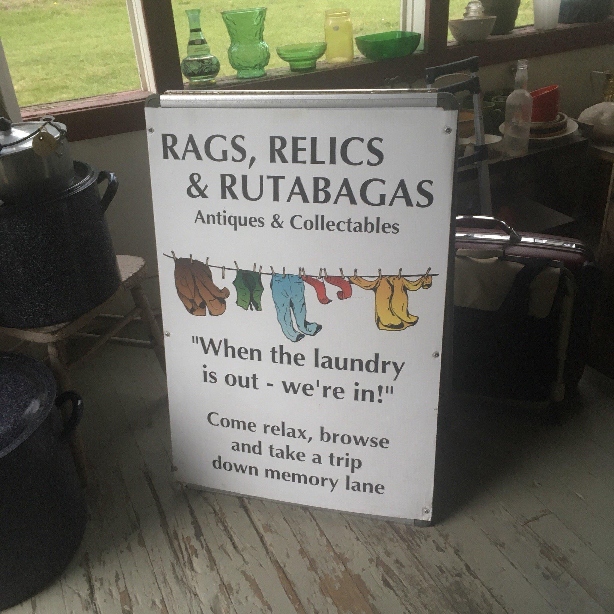 Rags Relics & Rutabagas