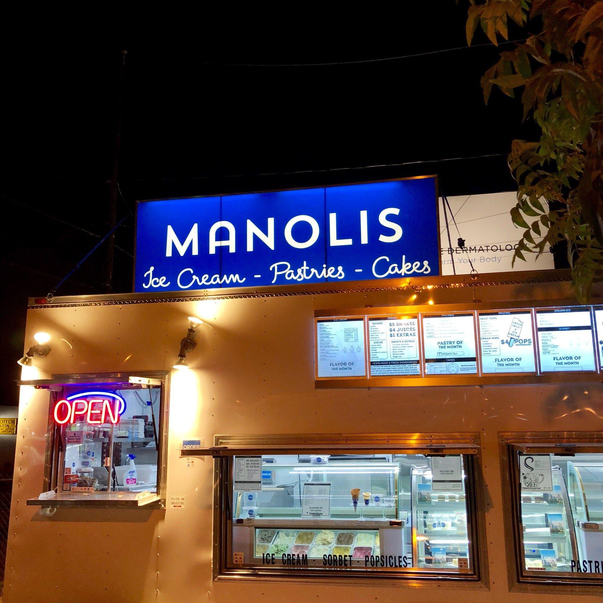 Manolis Ice Cream, Pops, Sorbet & More