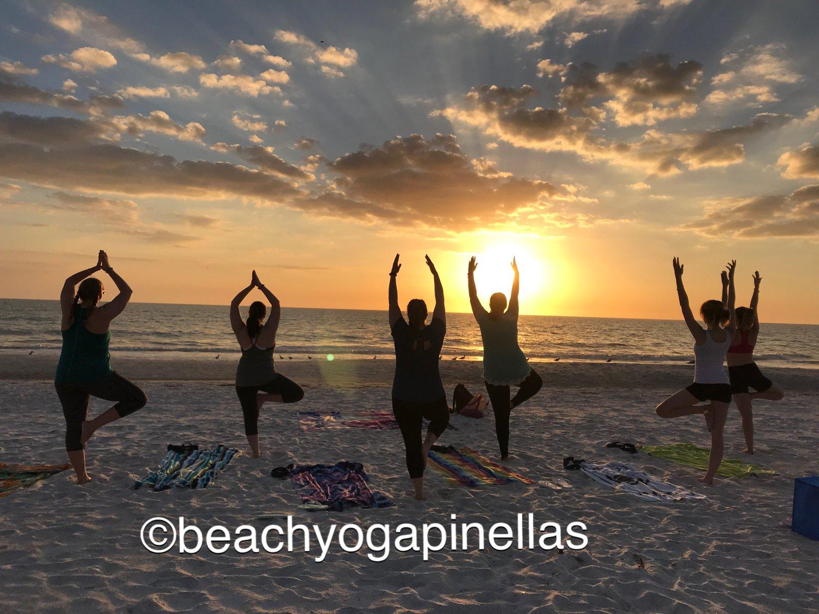 Beach Yoga Pinellas