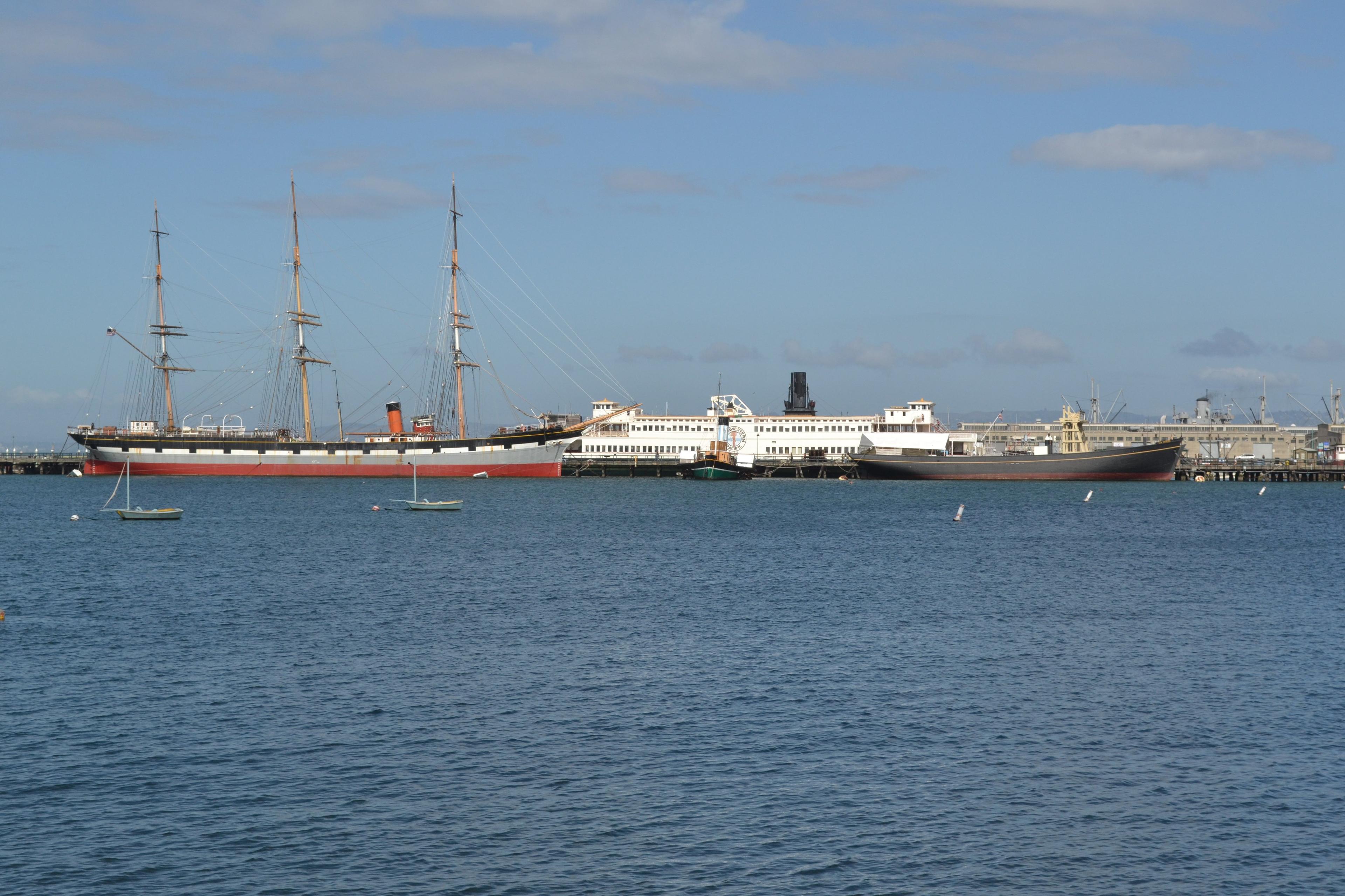 Square-Rigged Sailing Ship Balclutha