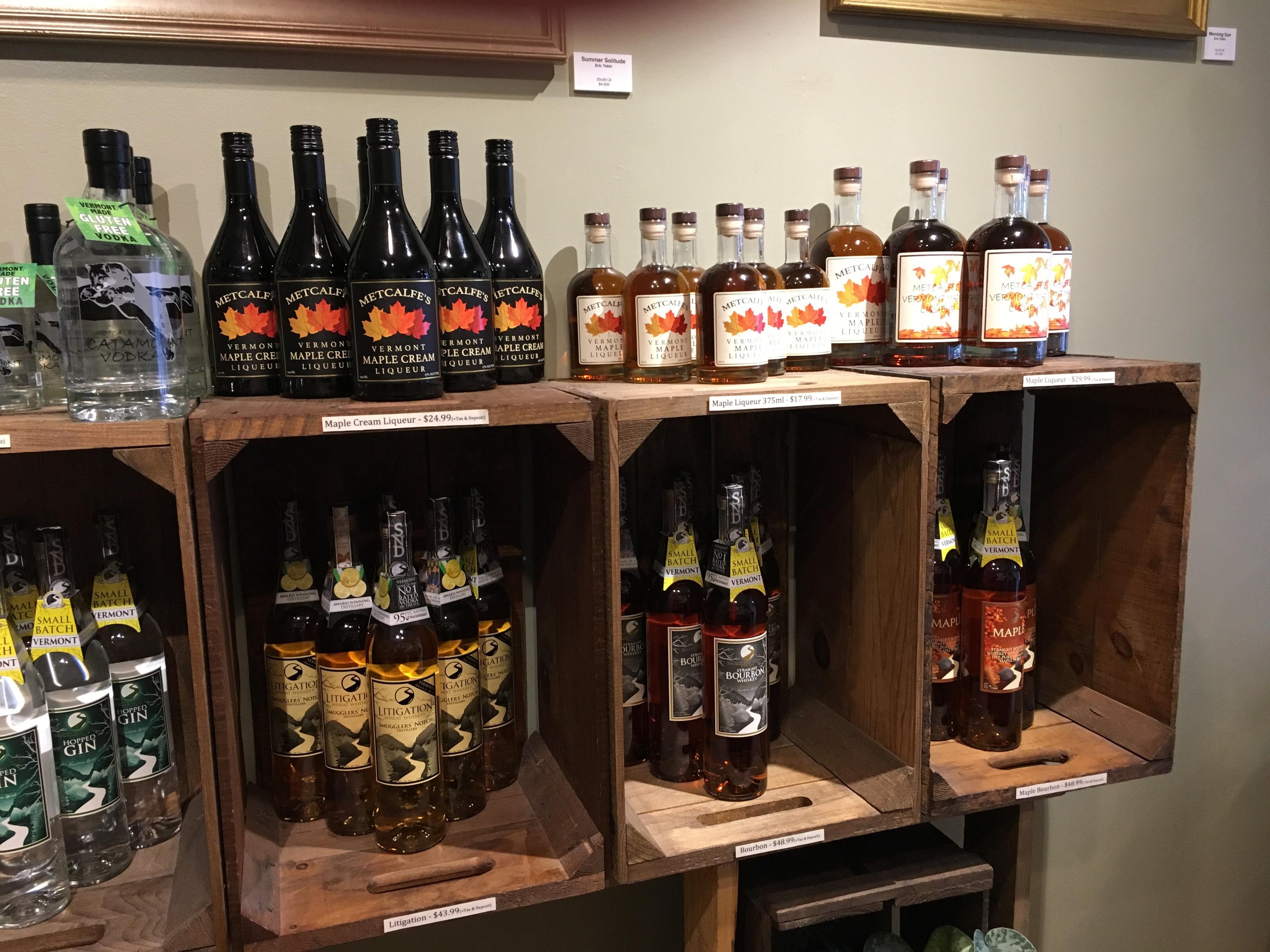 Vermont Distillers and Smugglers' Notch Distillery Tasting Room